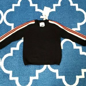 NWT Zara boys sweater black stripe 4